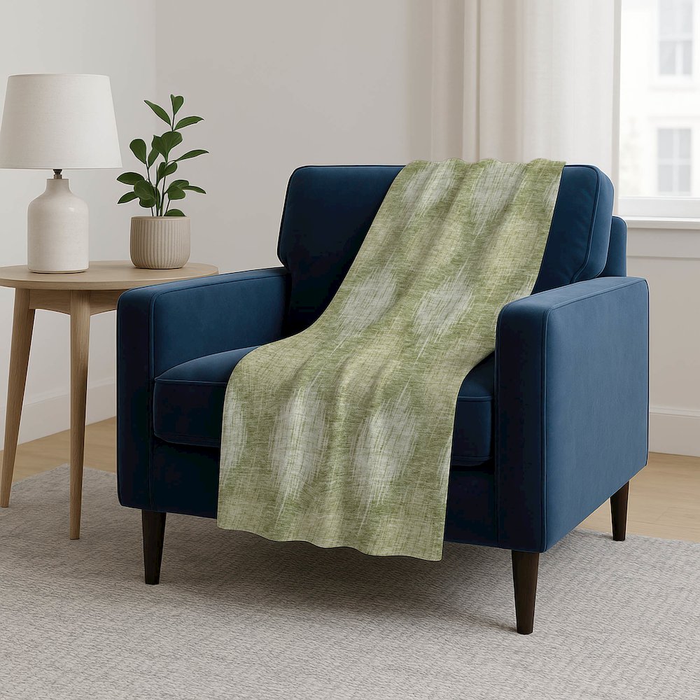 Premium Machine Washable ASB849 Aloe 50" x 70" Sherpa Throw Blanket