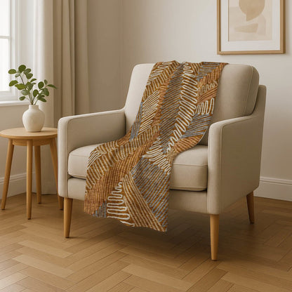 Premium Machine Washable ASB904 Paprika 50" x 70" Sherpa Throw Blanket