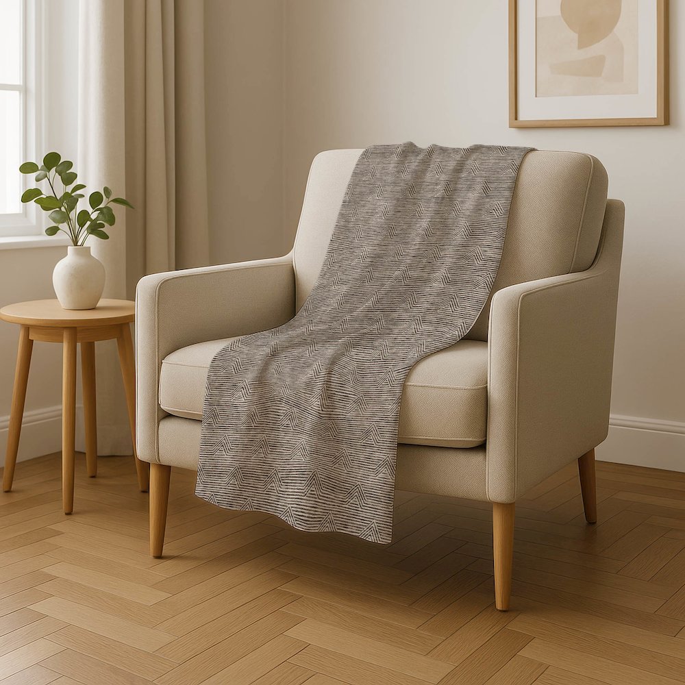 Premium Machine Washable ASB910 Brown 50" x 70" Sherpa Throw Blanket