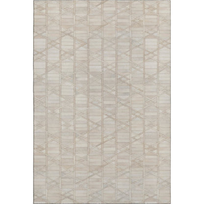 Luxury Washable Indoor/Outdoor Bozeman Linen 2'6" x 3'10" Rug