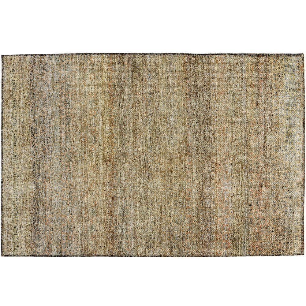 Luxury Washable Indoor/Outdoor Burano Wheat 1'8" x 2'6" Rug