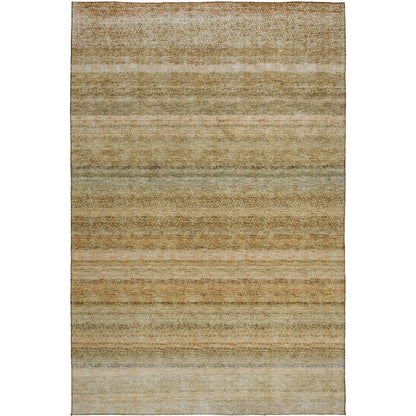 Luxury Washable Indoor/Outdoor Burano Copper 2'6" x 3'10" Rug