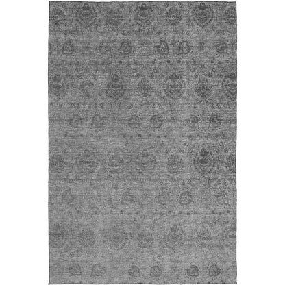 Luxury Washable Indoor/Outdoor Burano Gray 2'6" x 3'10" Rug