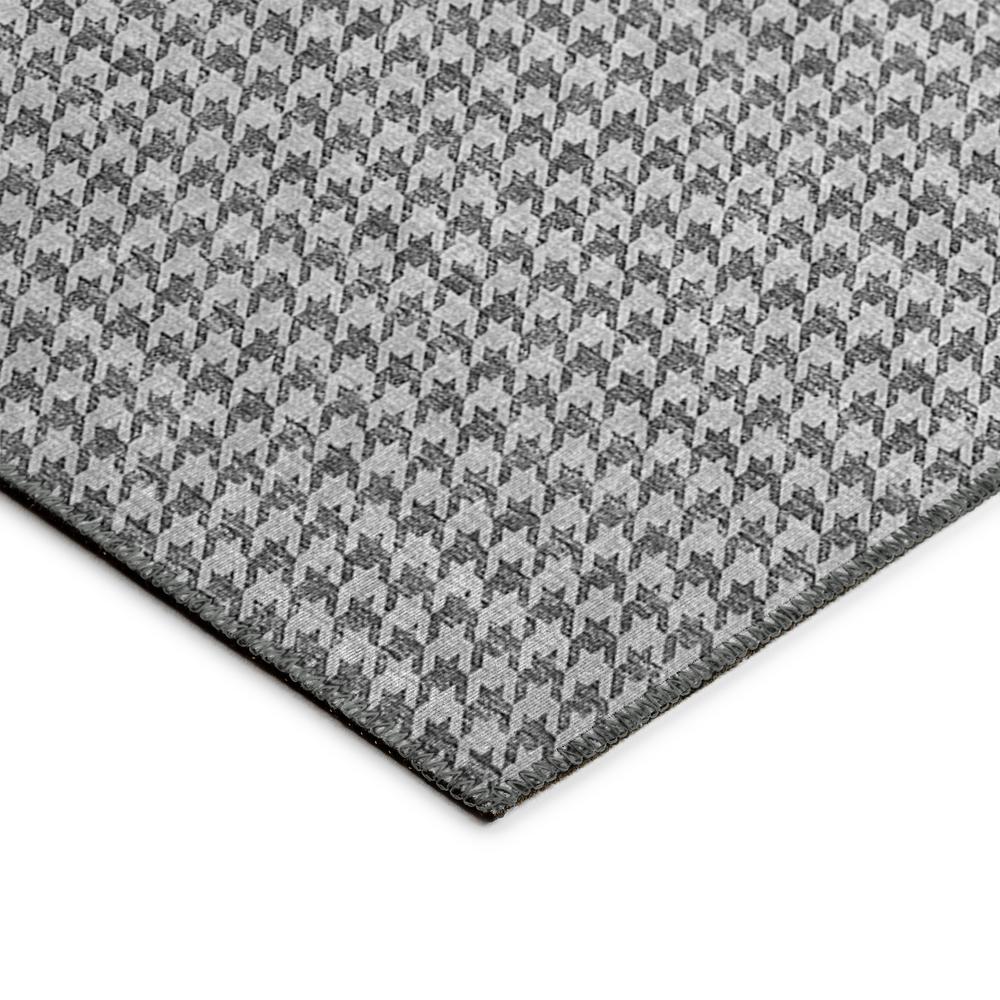 Indoor/Outdoor Hinton HN1 Grey Washable 10' x 10' Rug