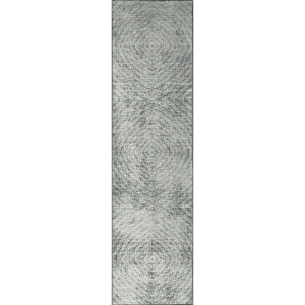 Brisbane BR3 Metal 2'3" x 7'6" Runner Rug