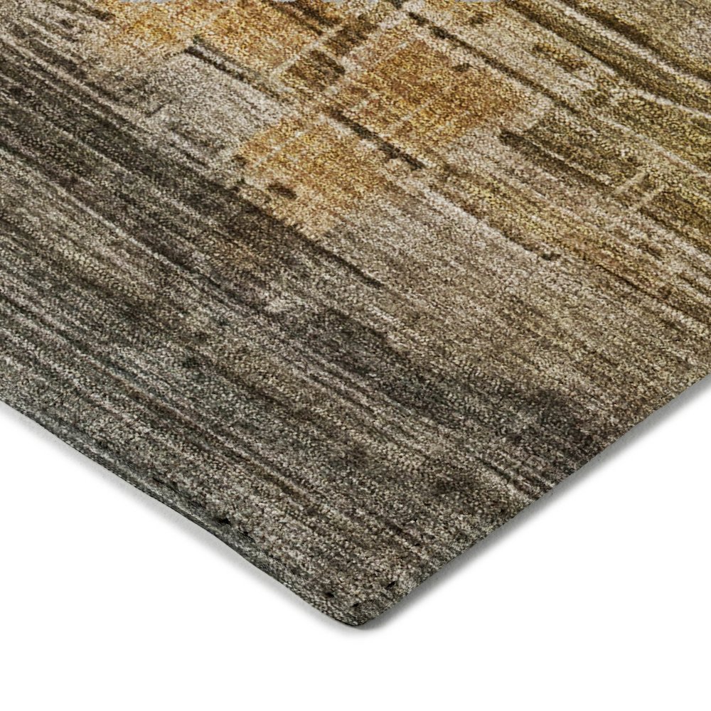 Luxury Washable Indoor/Outdoor Kochi Granite 1'8" x 2'6" Rug