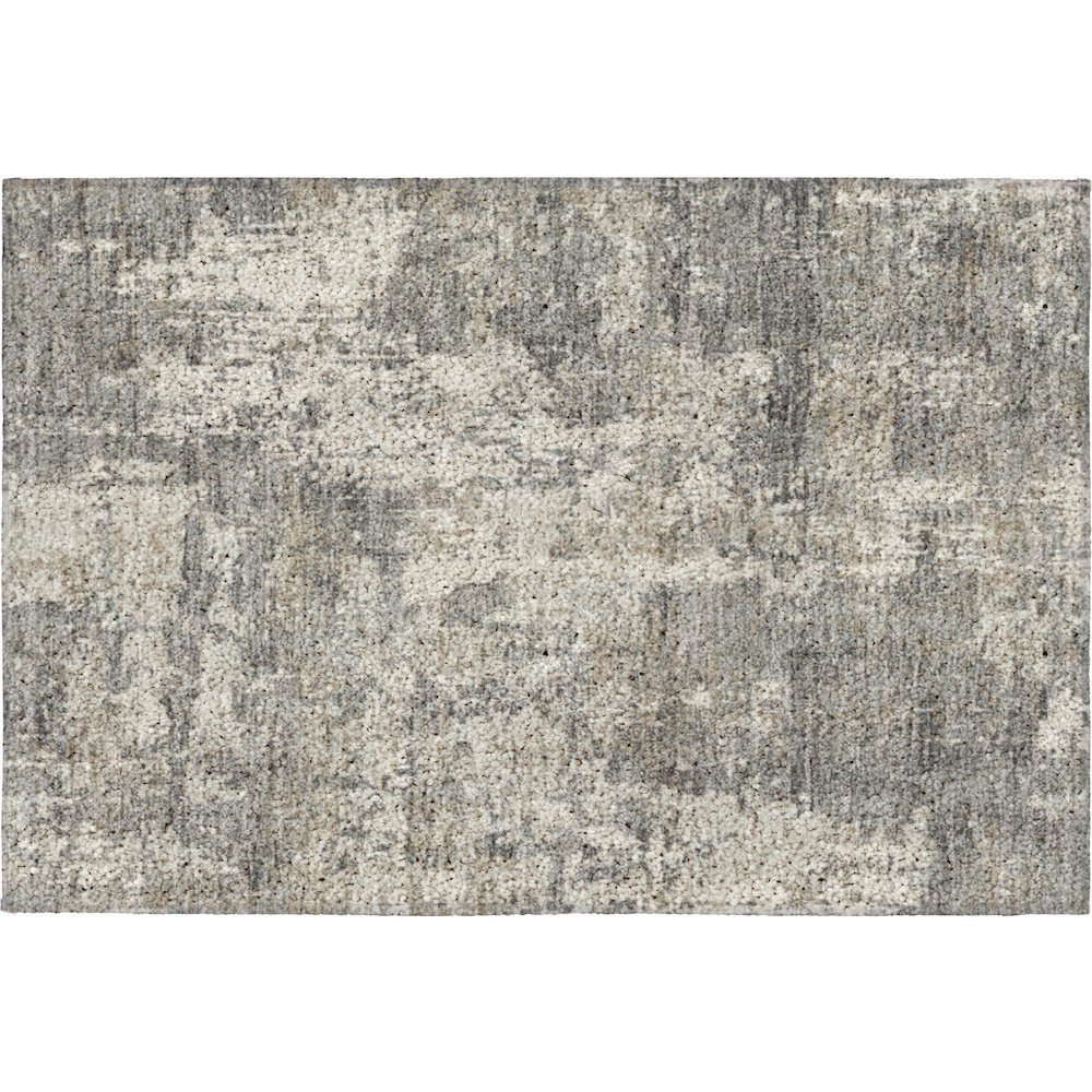 Luxury Washable Indoor/Outdoor Kochi Gray 1'8" x 2'6" Rug