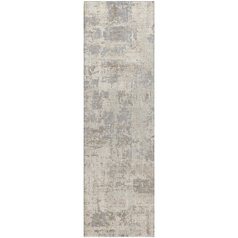 Luxury Washable Indoor/Outdoor Kochi Linen 2'3" x 7'6" Runner Rug