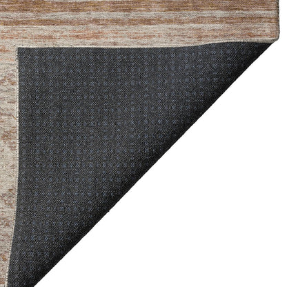 Indoor/Outdoor Karaj Copper 1'8" x 2'6" Rug