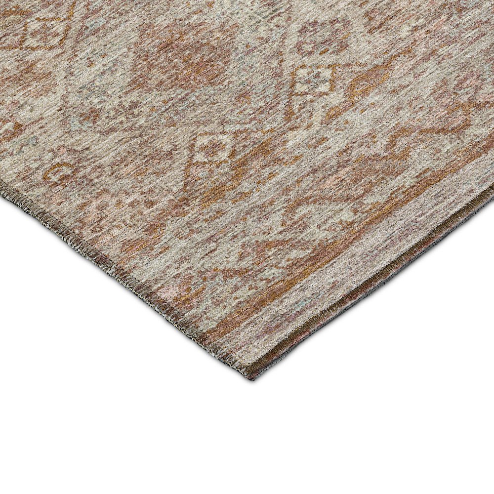 Indoor/Outdoor Karaj Copper 1'8" x 2'6" Rug