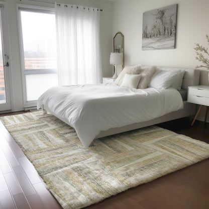 Luxury Washable Lorenzo Linen 2'6" x 3'10" Rug