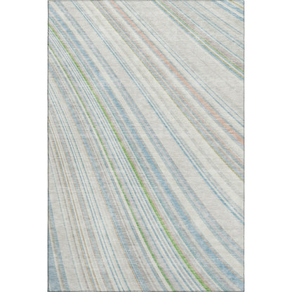 Machine Washable Indoor/Outdoor Neo Ivory 2'6" x 3'10" Rug