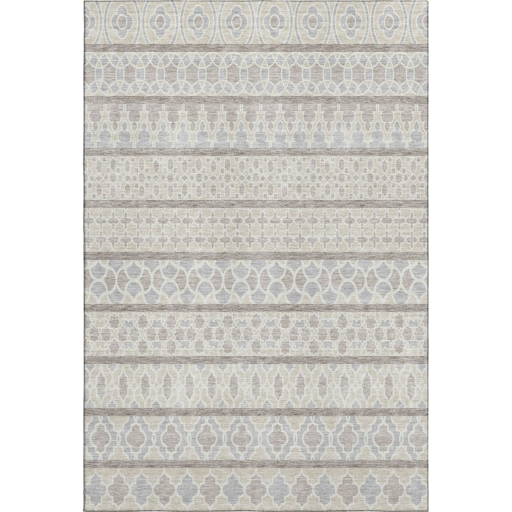 Machine Washable Indoor/Outdoor Neo Ivory 2'6" x 3'10" Rug