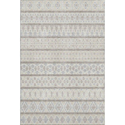 Machine Washable Indoor/Outdoor Neo Ivory 2'6" x 3'10" Rug