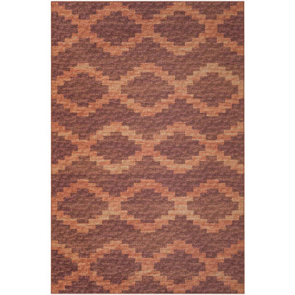 Indoor/Outdoor Sedona SN9 Spice Washable 10' x 14' Rug