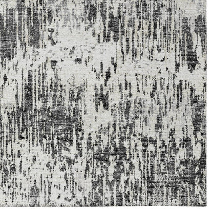 Indoor/Outdoor Accord AAC31 Gray Washable 10' x 14' Rug