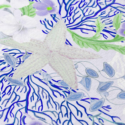 Indoor/Outdoor Seabreeze SZ1 Lavender Washable 1'8" x 2'6" Rug