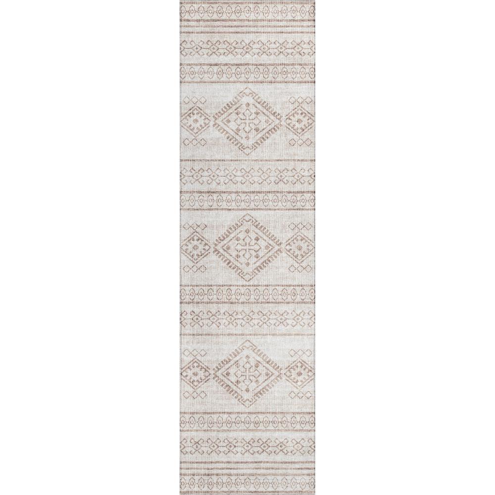 Indoor/Outdoor Sedona SN14 Putty Washable 2'3" x 7'6" Runner Rug