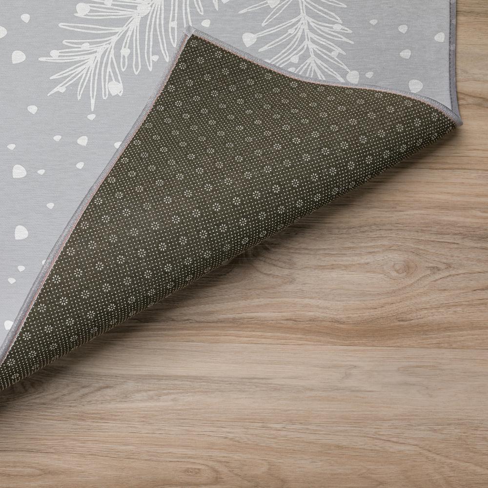 Indoor/Outdoor Wonderland WN10 Flannel Washable 1'8" x 2'6" Rug