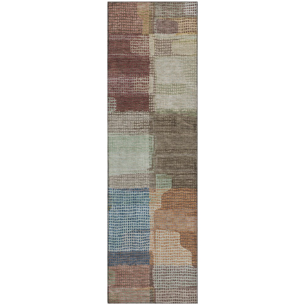 Luxury Washable Indoor/Outdoor Ravenna Putty 2'3" x 7'6" Runner Rug
