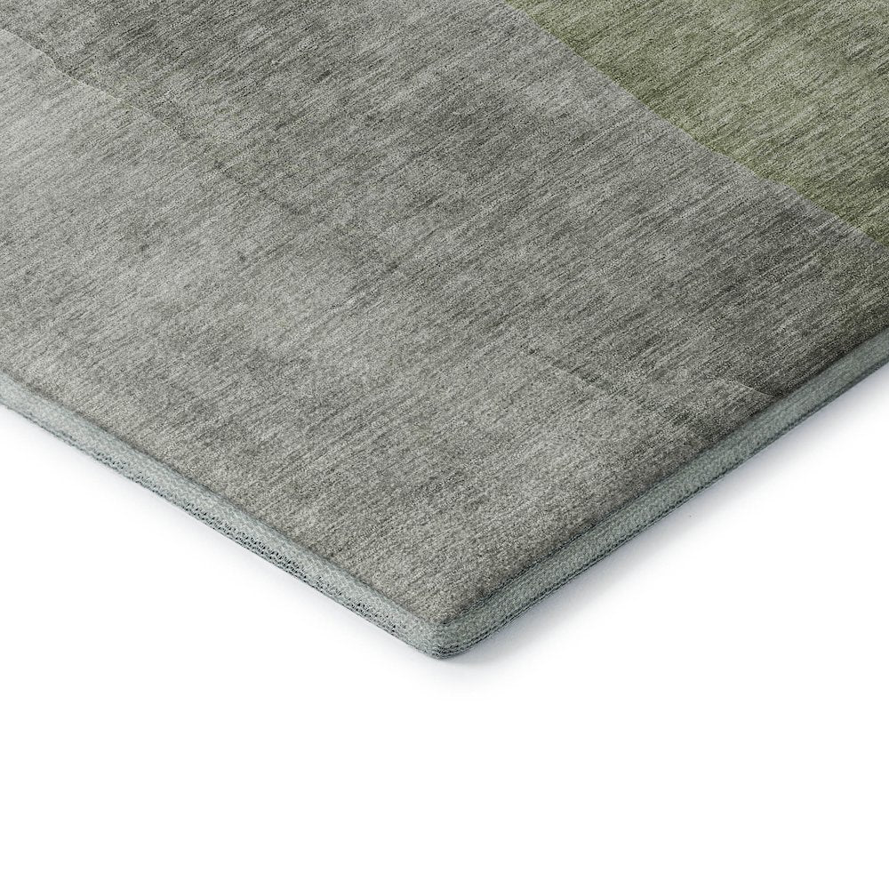 Luxury Washable Indoor/Outdoor Ravenna Fern 1'8" x 2'6" Rug