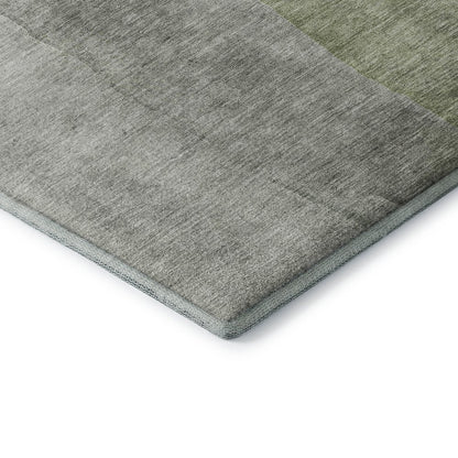 Luxury Washable Indoor/Outdoor Ravenna Fern 1'8" x 2'6" Rug
