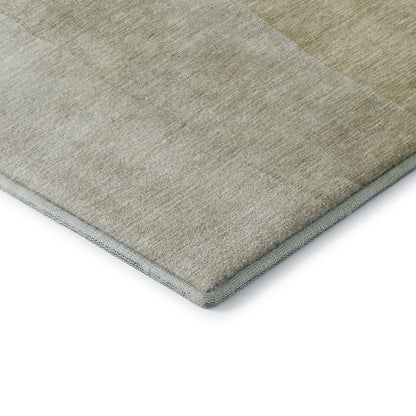 Luxury Washable Indoor/Outdoor Ravenna Putty 1'8" x 2'6" Rug