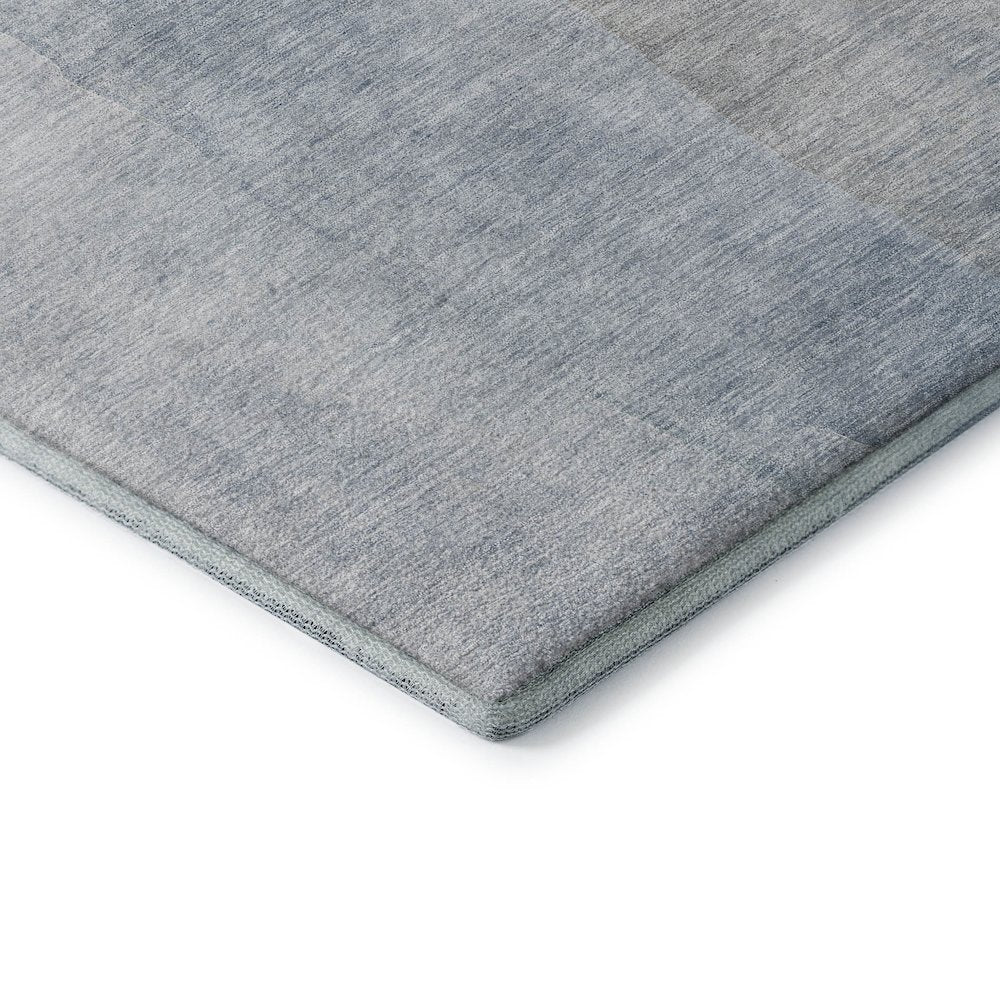 Luxury Washable Indoor/Outdoor Ravenna Sky 1'8" x 2'6" Rug