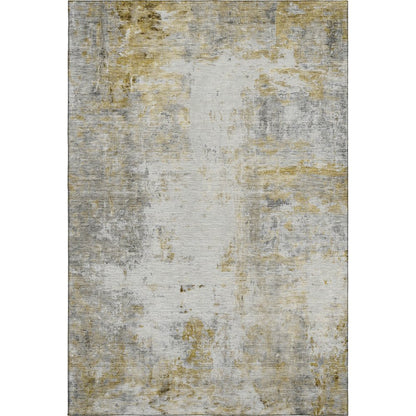 Luxury Washable Indoor/Outdoor Ravenna Taupe 2'6" x 3'10" Rug