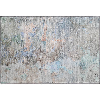 Luxury Washable Indoor/Outdoor Ravenna Taupe 1'8" x 2'6" Rug
