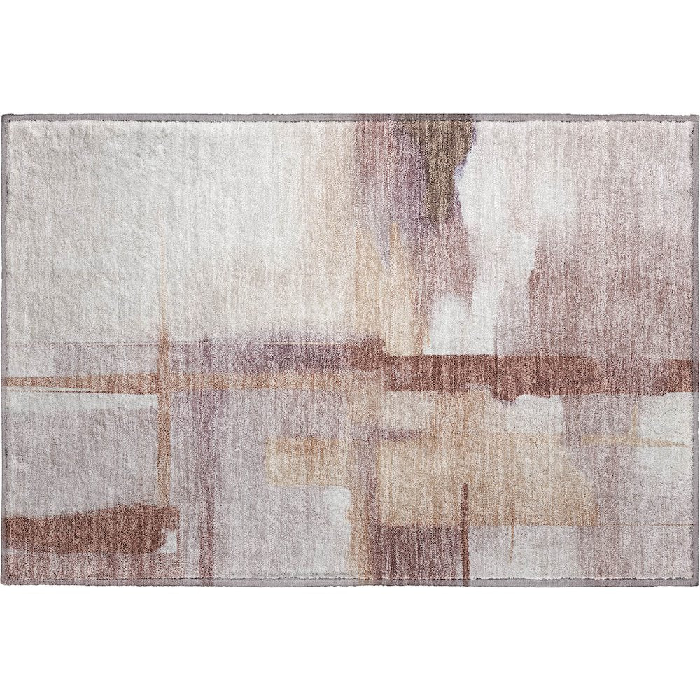 Luxury Washable Indoor/Outdoor Ravenna Blush 1'8" x 2'6" Rug