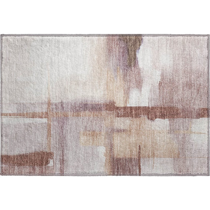 Luxury Washable Indoor/Outdoor Ravenna Blush 1'8" x 2'6" Rug