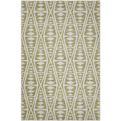 Indoor/Outdoor Sedona SN6 Moss Washable 10' x 14' Rug