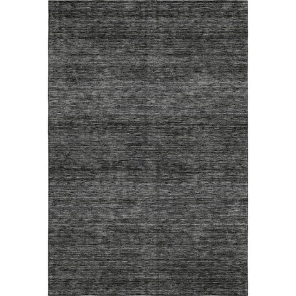 Luxury Washable Indoor/Outdoor Soft Essentials SE1 Gray 2'6" x 3'10" Rug
