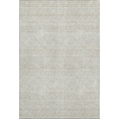 Luxury Washable Indoor/Outdoor Soft Essentials SE1 Ivory 2'6" x 3'10" Rug