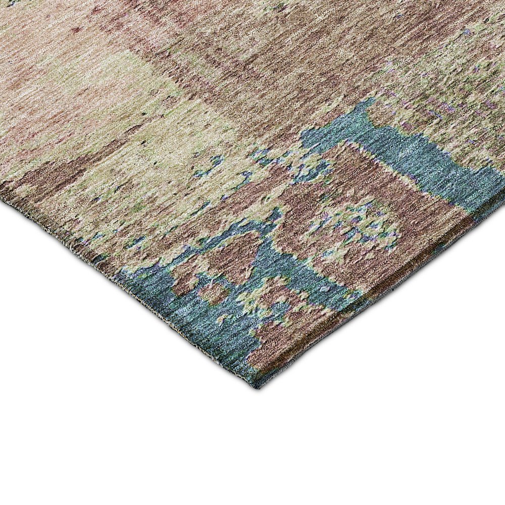 Luxury Washable Indoor/Outdoor Solace Blush 1'8" x 2'6" Rug
