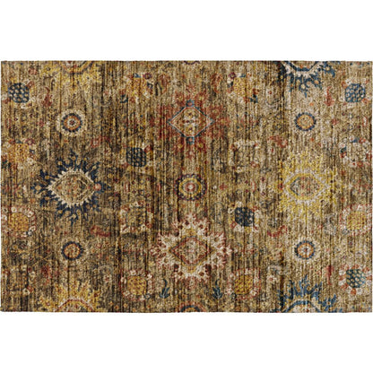 Indoor/Outdoor Silk Road Clove 1'8" x 2'6" Rug