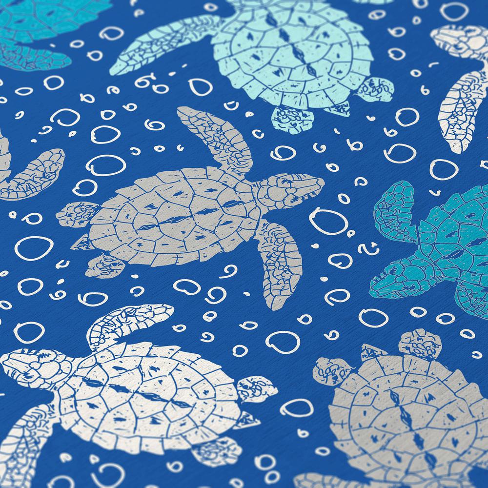 Indoor/Outdoor Seabreeze SZ13 Navy Washable 2'6" x 3'10" Rug