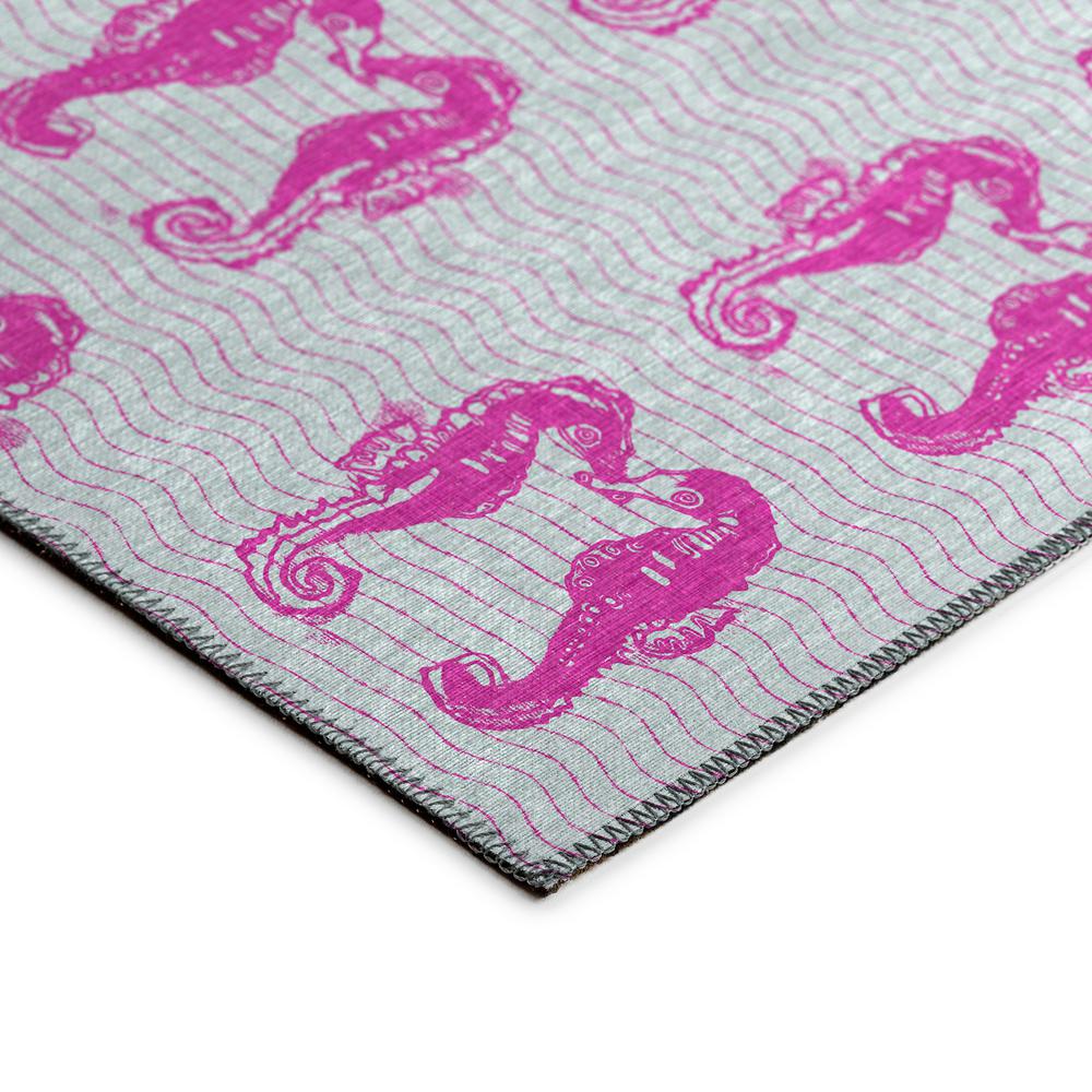 Indoor/Outdoor Seabreeze SZ15 Flamingo Washable 2'6" x 3'10" Rug