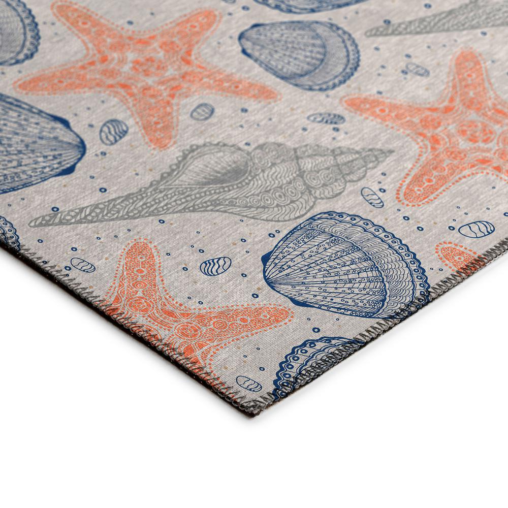 Indoor/Outdoor Seabreeze SZ4 Flax Washable 2'6" x 3'10" Rug