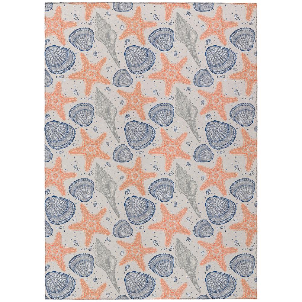 Indoor/Outdoor Seabreeze SZ4 Flax Washable 2'6" x 3'10" Rug