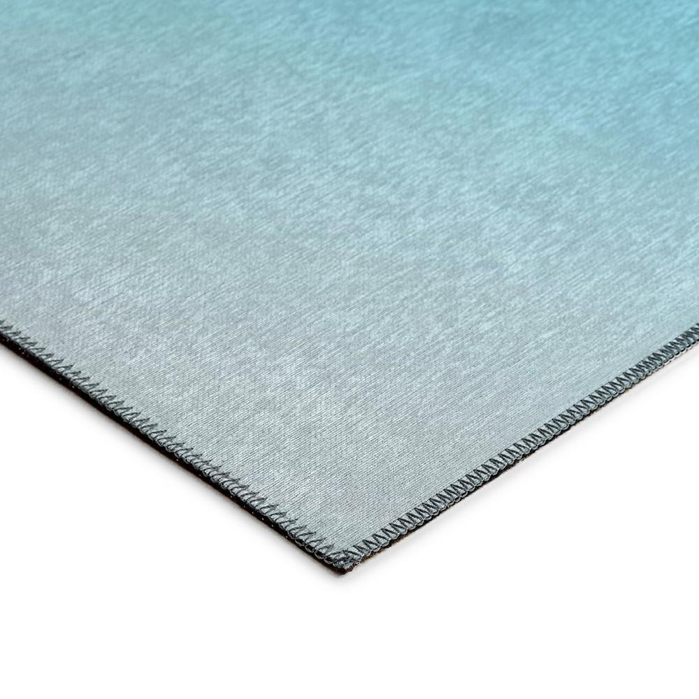 Indoor/Outdoor Harpswell AHP32 Blue Washable 10' x 14' Rug