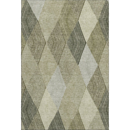 Luxury Washable Indoor/Outdoor The Reserve Fern 2'6" x 3'10" Rug