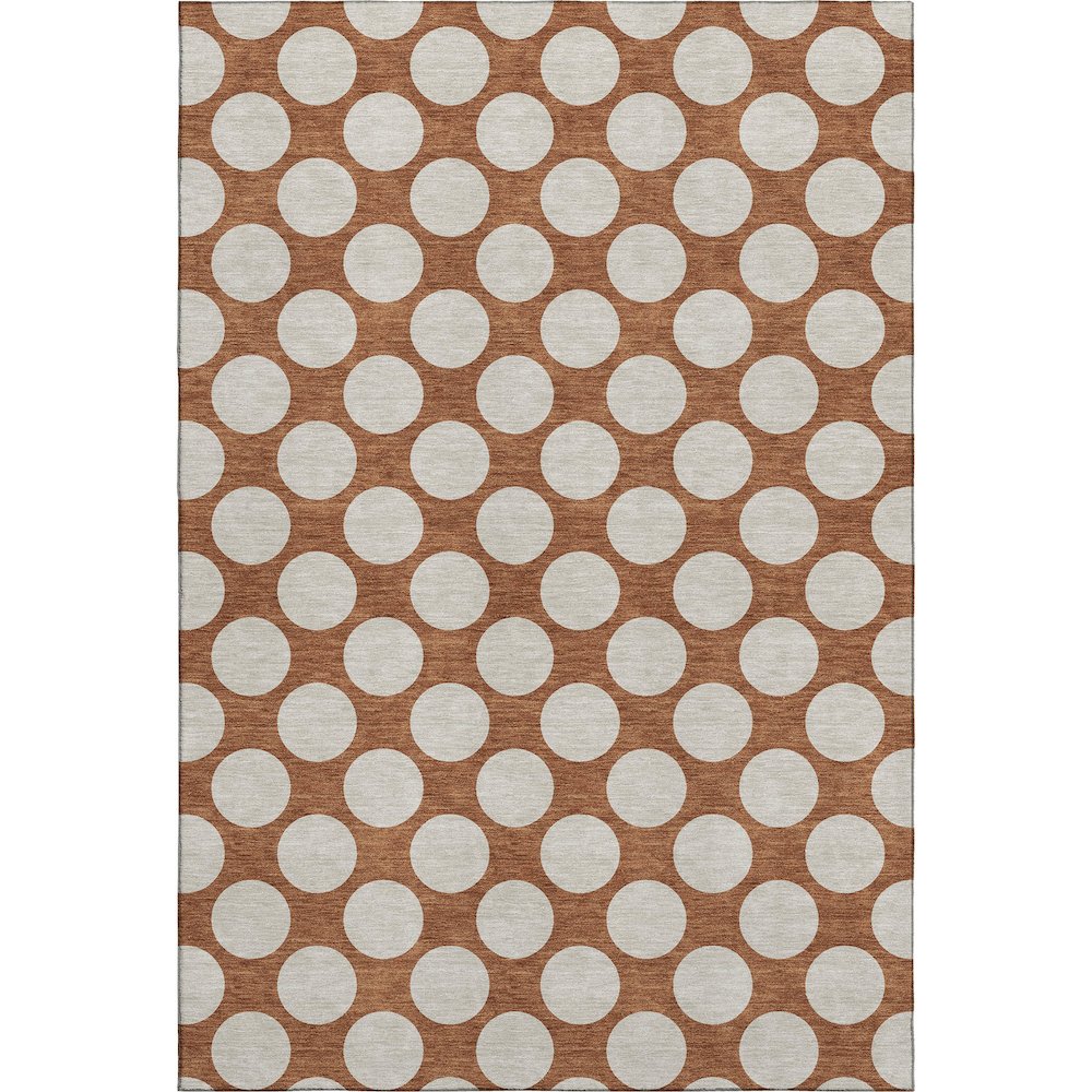 Luxury Washable Indoor/Outdoor The Reserve Paprika 2'6" x 3'10" Rug