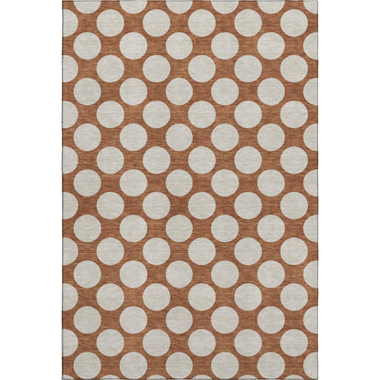 Luxury Washable Indoor/Outdoor The Reserve Paprika 2'6" x 3'10" Rug