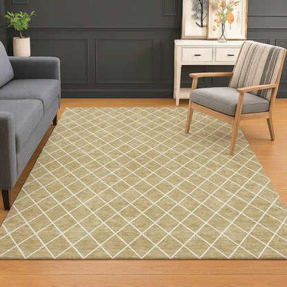 Luxury Washable Indoor/Outdoor The Reserve Walnut 2'6" x 3'10" Rug