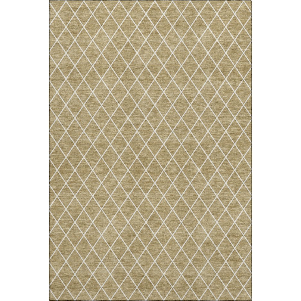 Luxury Washable Indoor/Outdoor The Reserve Walnut 2'6" x 3'10" Rug