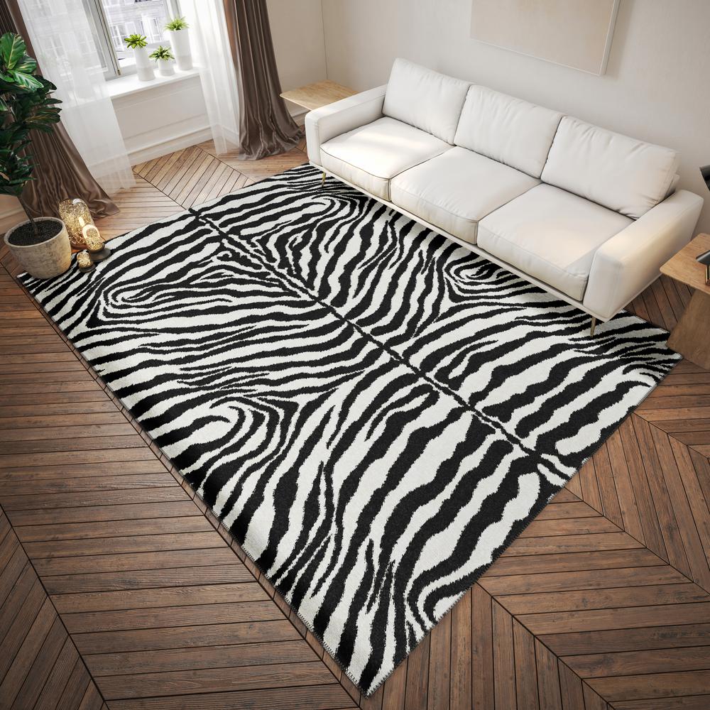 Safari Pearl Animal Animal Print 10' x 14' Area Rug Pearl ASF31
