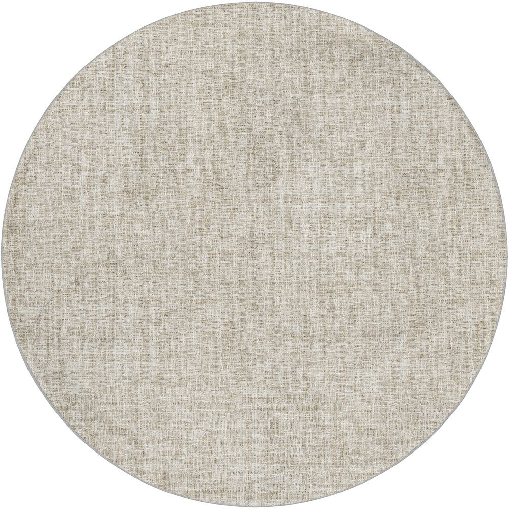 Luxury Washable Voyage VY1 Brown 8' x 8' Rug