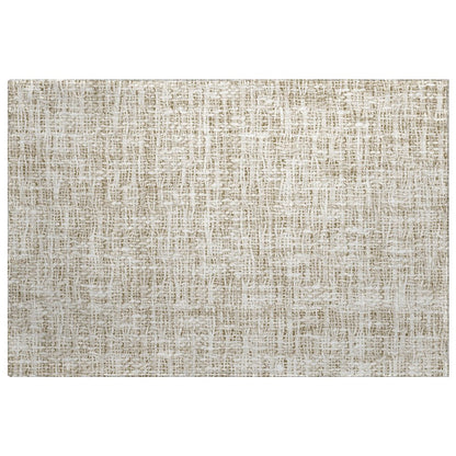 Luxury Washable Voyage VY1 Brown 1'8" x 2'6" Rug